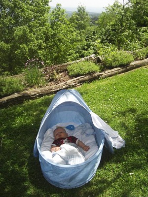 Baby siesta time